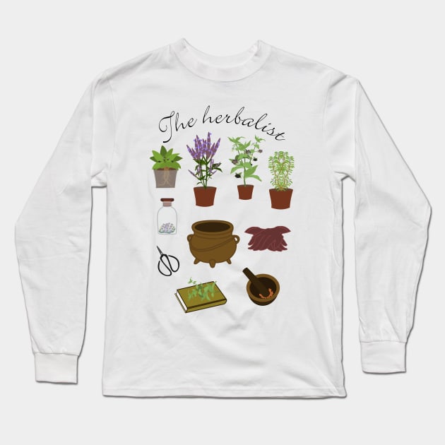 Herbalist Long Sleeve T-Shirt by Brunaesmanhott0